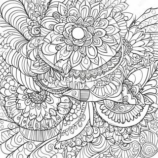 Sareni Mandala Obrasci Bojanka 9583-635