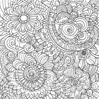 Sareni Mandala Obrasci Bojanka 9583-636