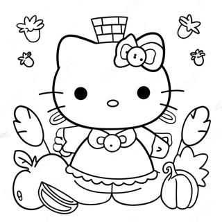 Bojanka Sa Hello Kitty Za Dan Zahvalnosti 96076-35135