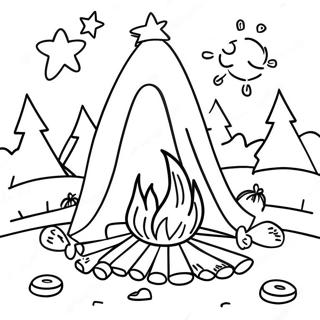 Udobna Logorska Vatra Pod Zvezdama Bojanka 96181-35219