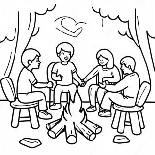 Porodicno Okupljanje Kraj Logorske Vatre Bojanka 96182-35224