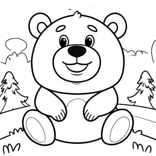 Grizli Medved Sa Velikim Osmehom Bojanka 96391 35389