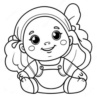 Beba Lutka Koja Se Smeska Bojanka 96443 35431