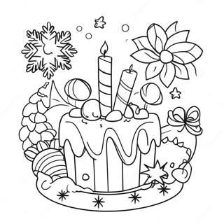 Slatki Januar Stranice za bojenje