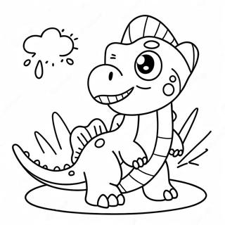 Bojanka Za Rodendan Slatkog Beba Dinosaurusa 96800-35700