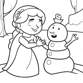 Bojanka Elze Koja Pravi Sneska Belica 97547 36453