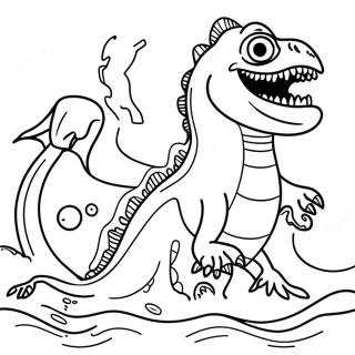 Bojanka Sa Divovskim Morskim Cudovistem 98039-36971