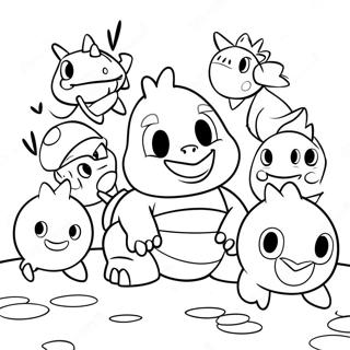 Bojanka Sa Bowserom Jr Dok Se Igra Sa Prijateljima 98089-37009