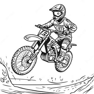 Bojanka Za Vozaca Superkros Motora U Bojama 98420 37262