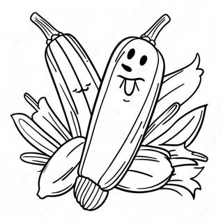 Bojanka Srecnog Kukuruza Na Klipu 99009-37723