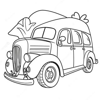 Bojanka Uzbudljivog Vozila Na Putu 99473-38086