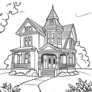 Sarena Viktorijanska Kuca Bojanka 9960 306