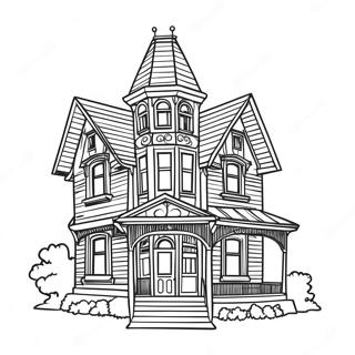 Sarena Viktorijanska Kuca Bojanka 9960 308