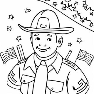 Srecna Stranica Za Bojanje Dana Patriota Za Decu 99755-38498