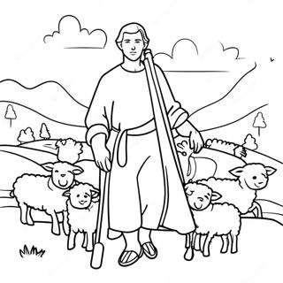 Pastir I Ovce Psalam 23 Bojanka 99935 38636